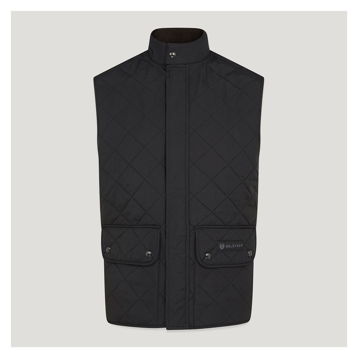 Black Quilted Gilet main product photo
