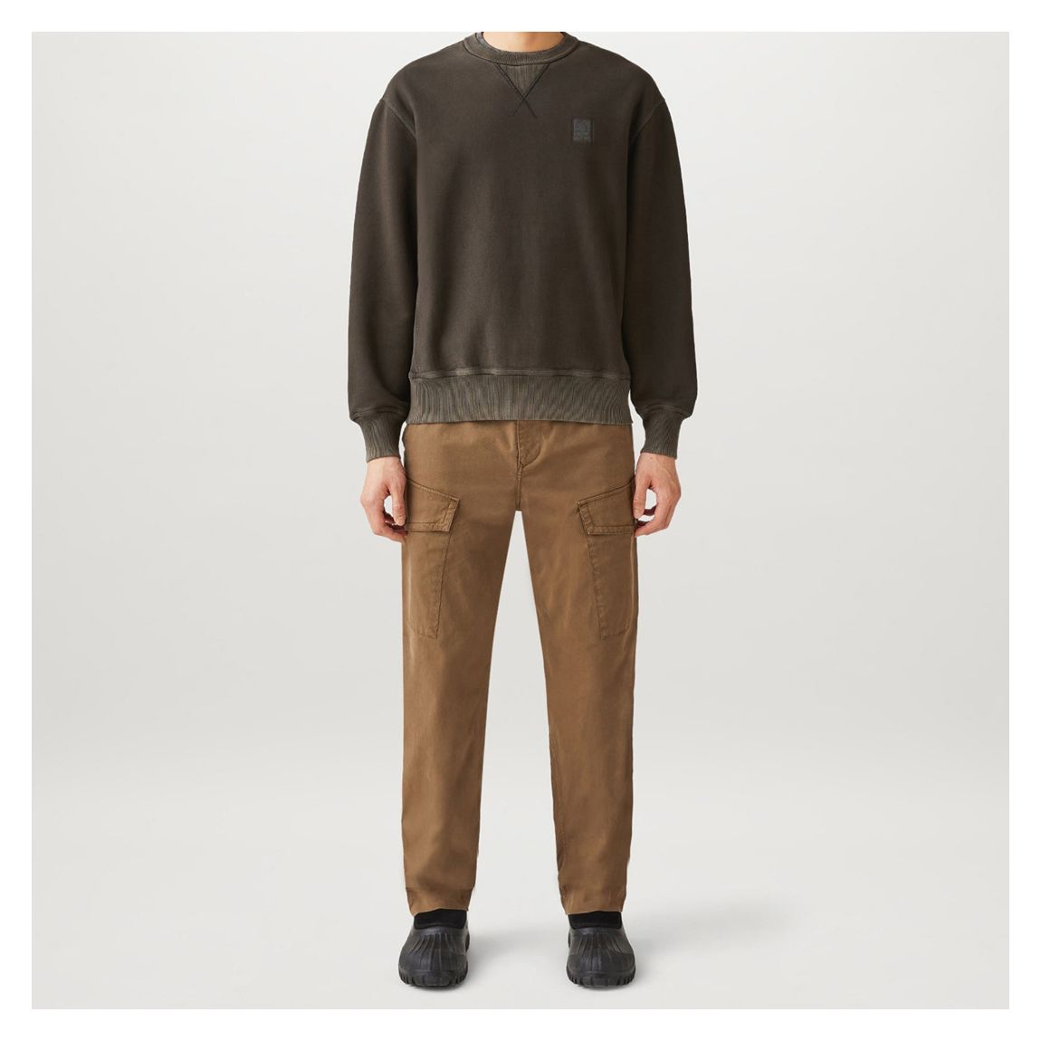 Hockley Crewneck Sweatshirt Forge Grey main product photo
