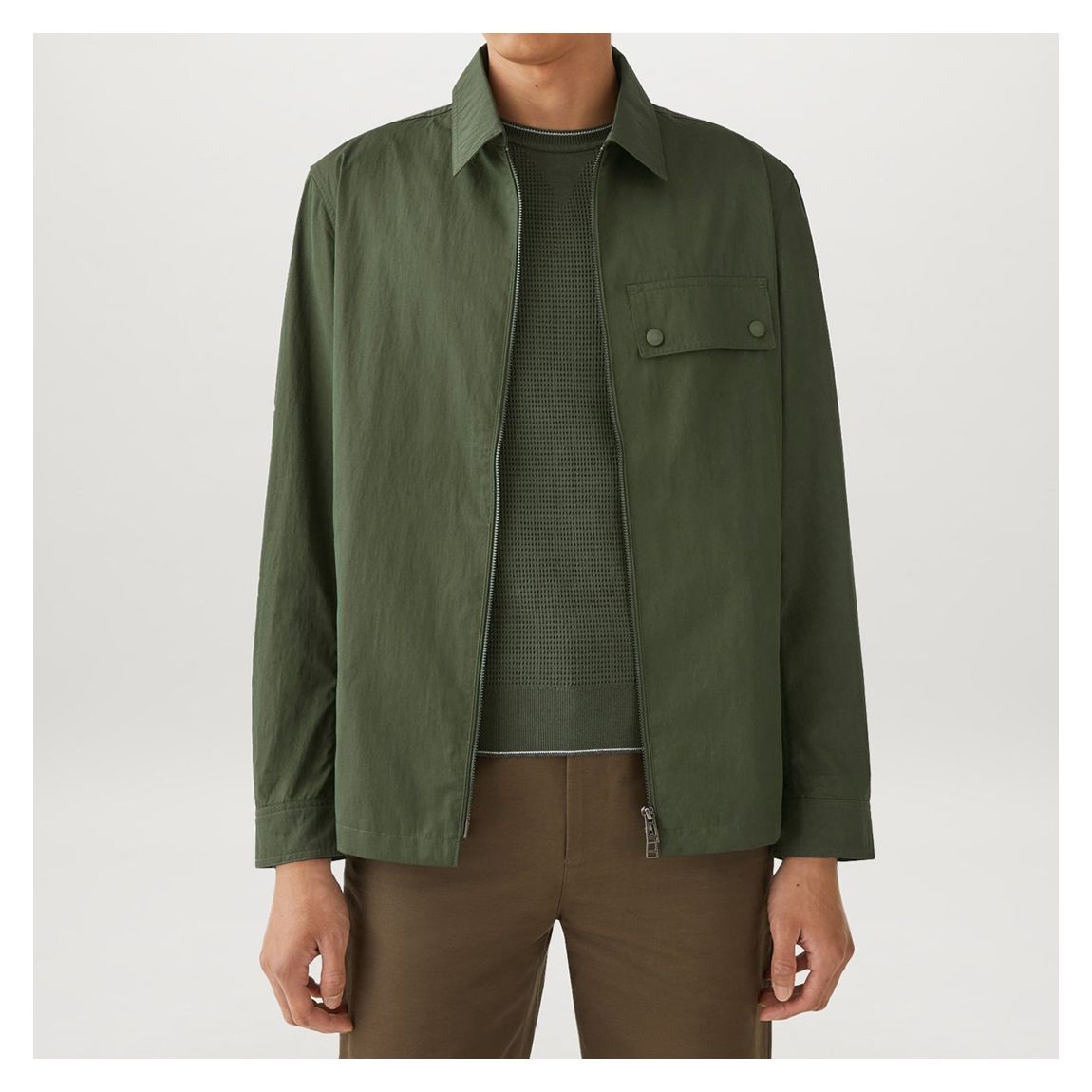 Dark Green Depot Overshirt main product photo