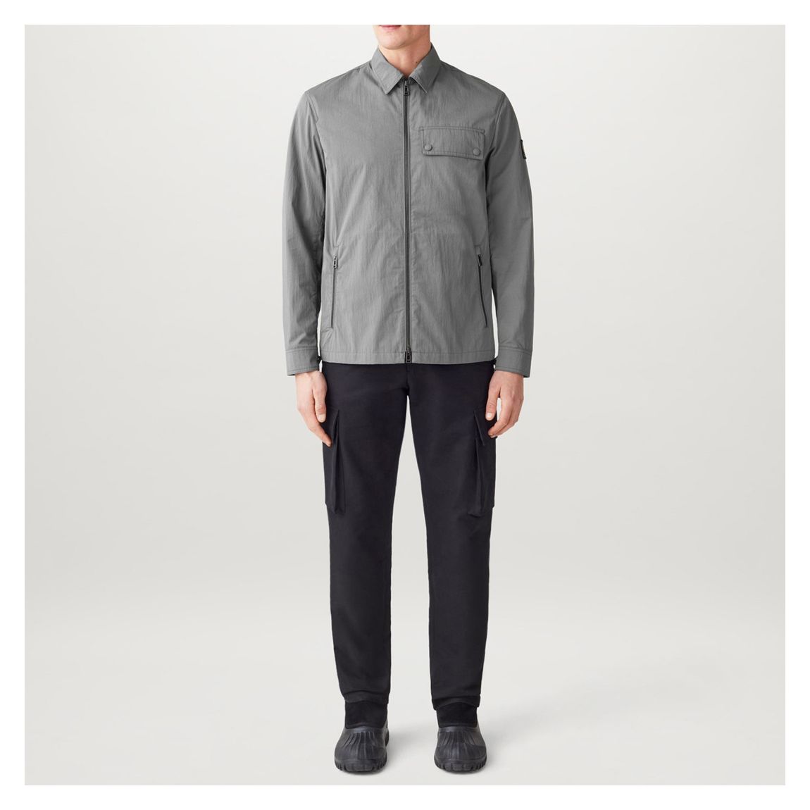 Grey Depot Cotton Blend Overshirt main product photo