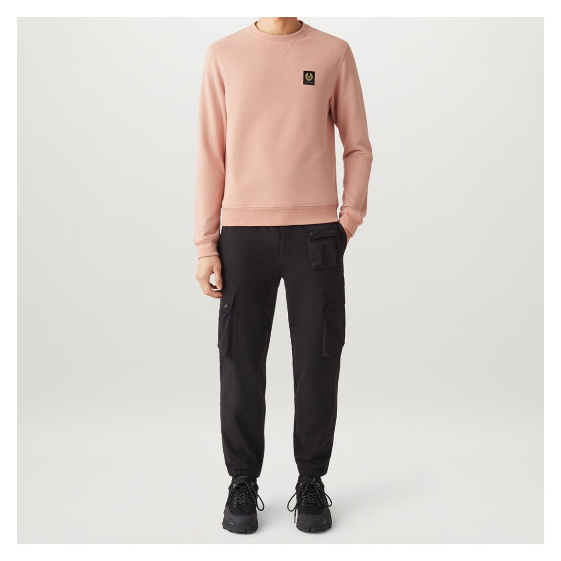 Pink Logo Cotton Sweatshirt main product photo