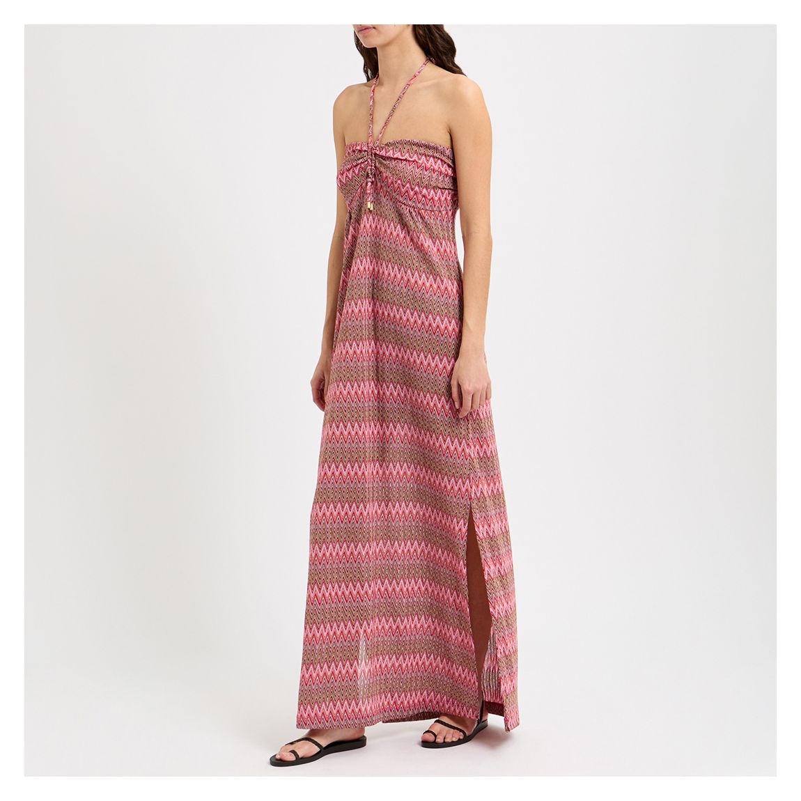 Pink Zag Zag Dress main product photo