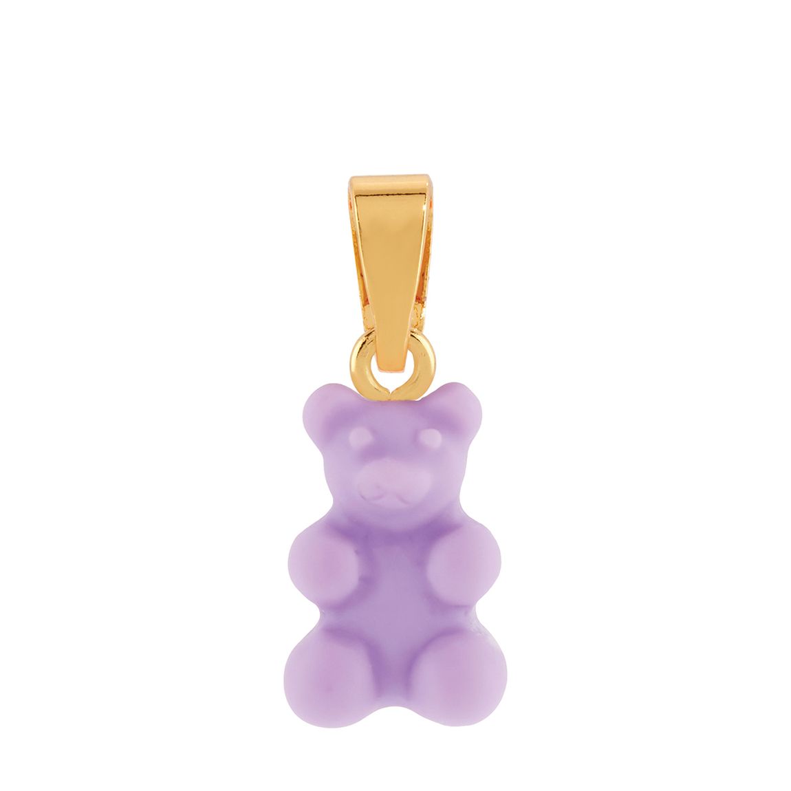 Purple Nostalgia Bear Classic Connector Pendant main product photo