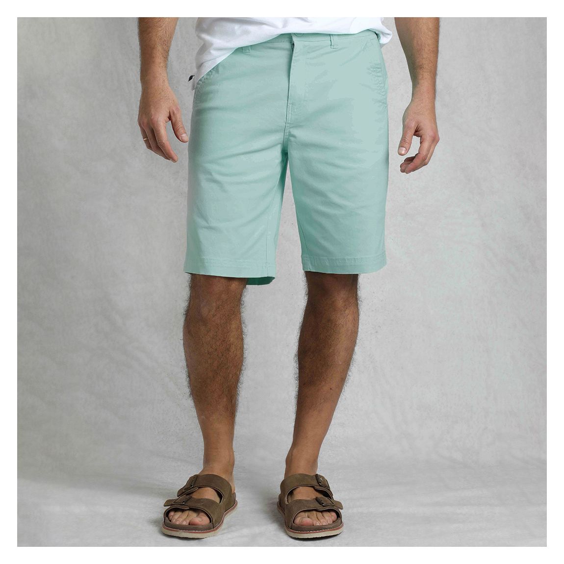 Mint Rayburn Flat Front Shorts main product photo