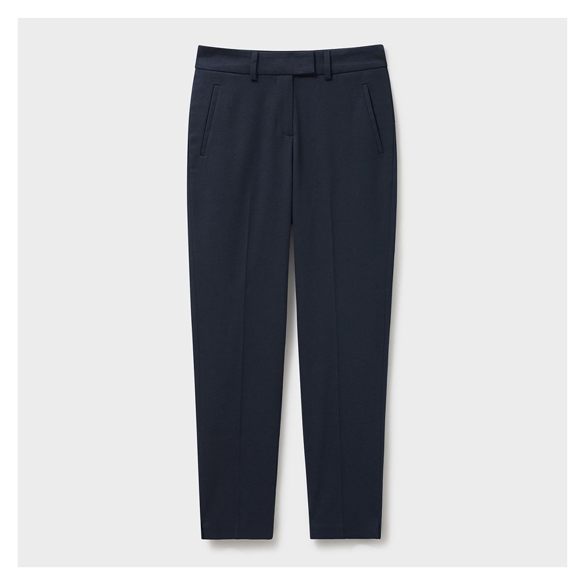 Navy Burnham Stretch Slim Trouser main product photo