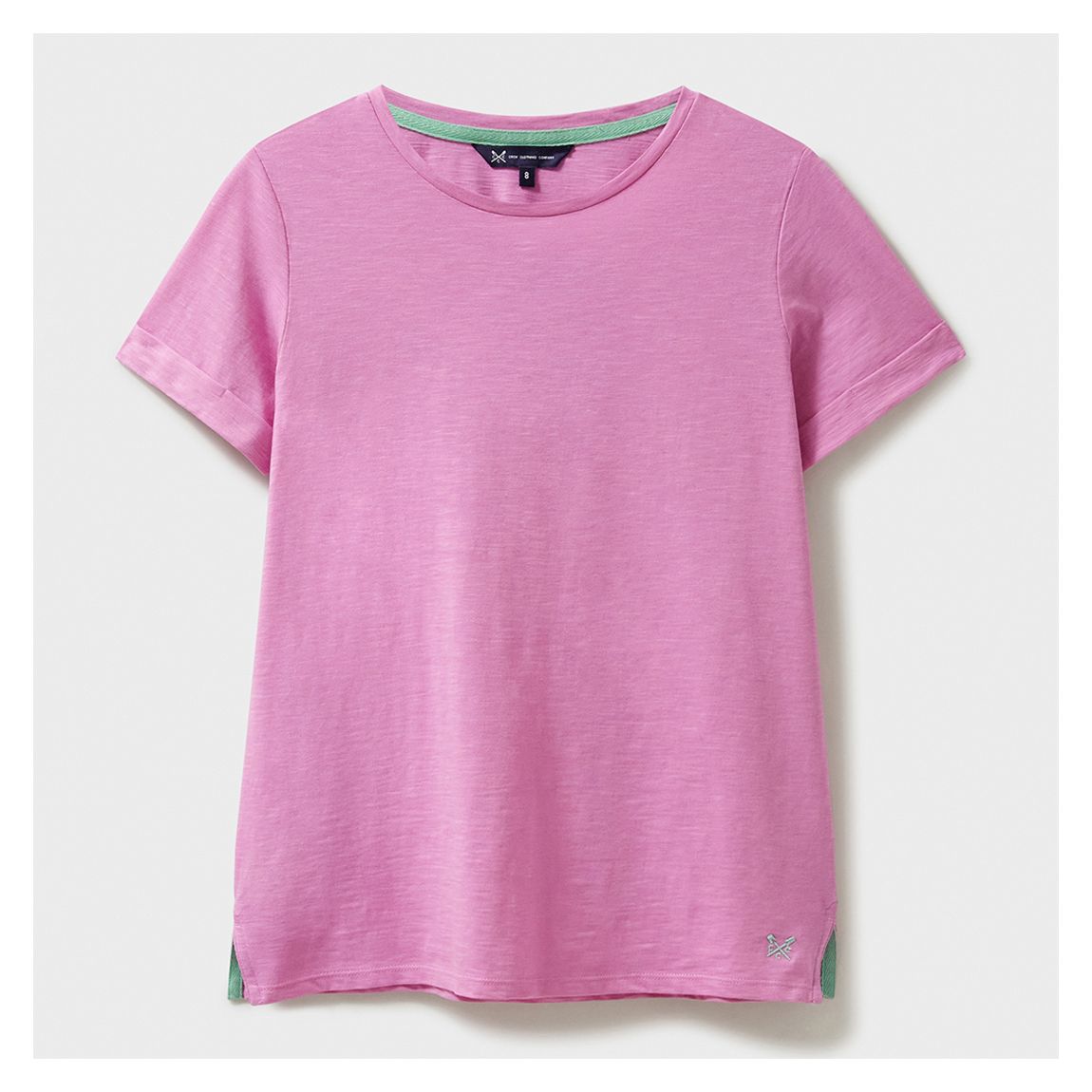 Soft Pink Perfect Crew Slub Tee main product photo