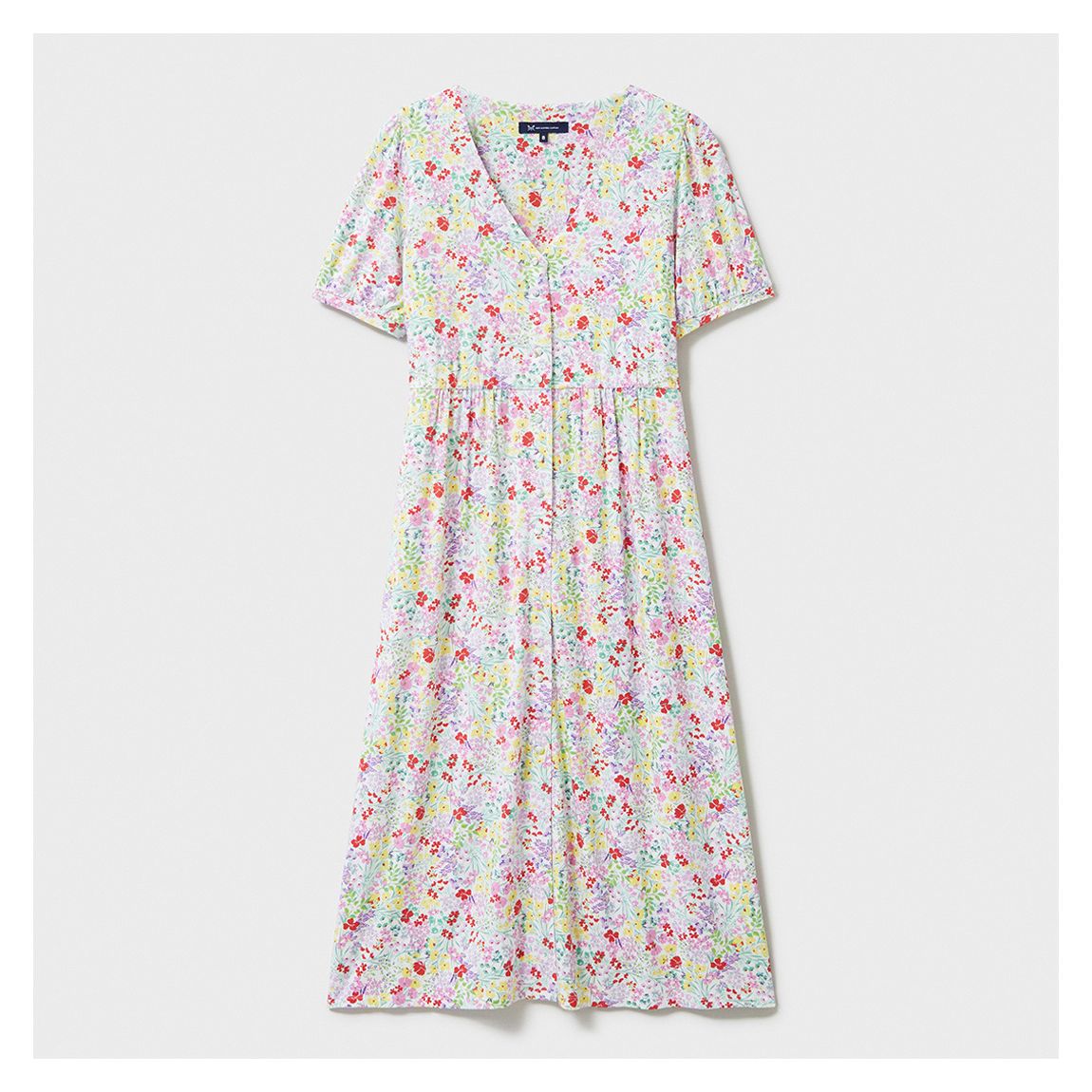 Multi Pastels Printed Kiki Tea Dress main product photo