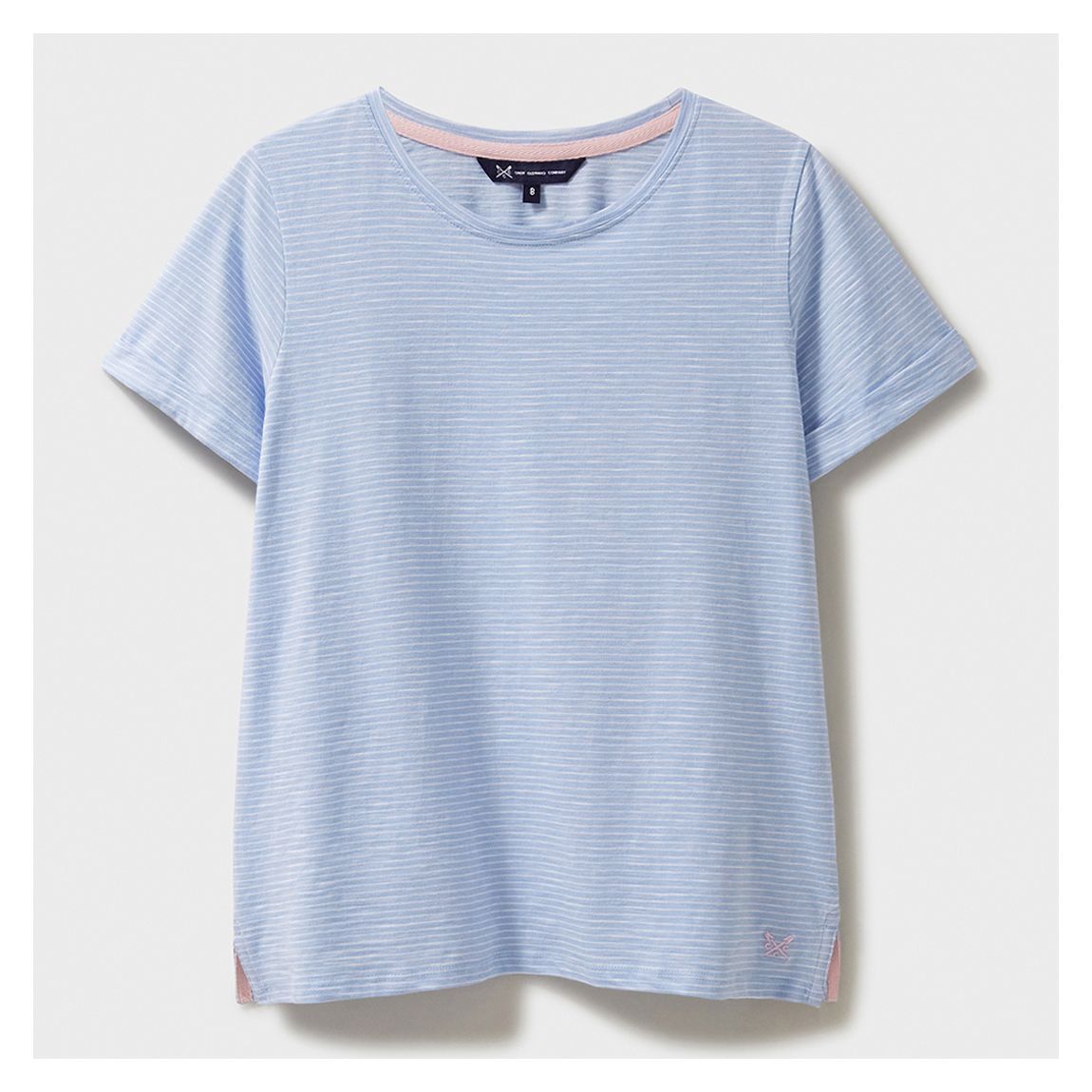 Blue/White Perfect Striped Slub Tee main product photo