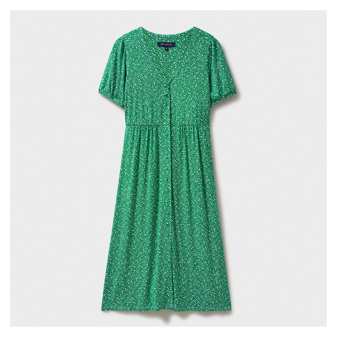 Green Spot Printed Kiki Tea Dress main product photo