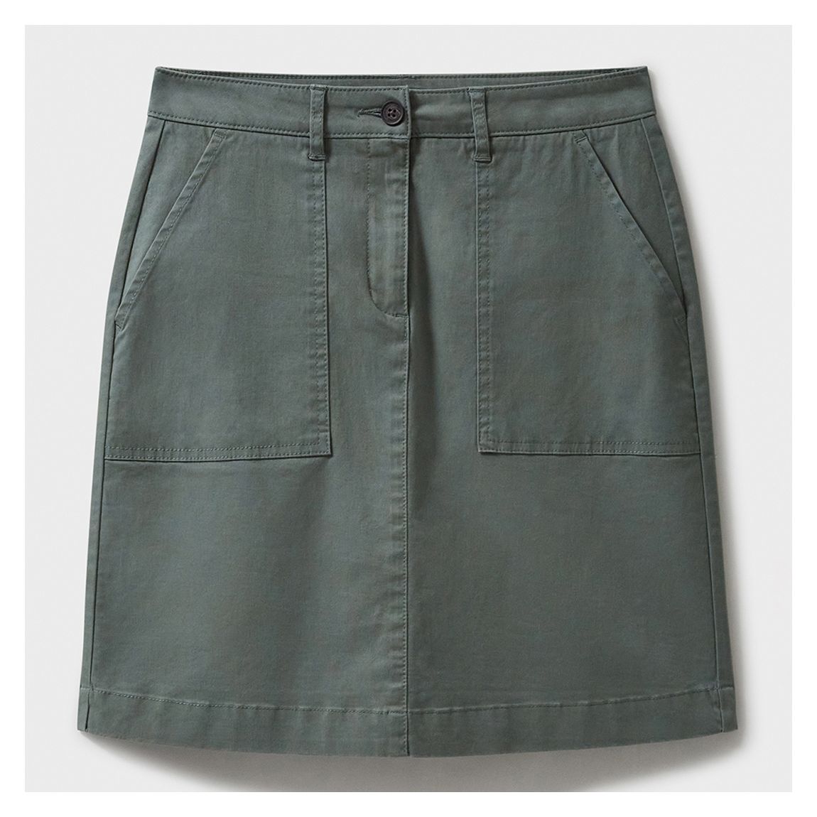 Khaki Chino Mini Skirt main product photo