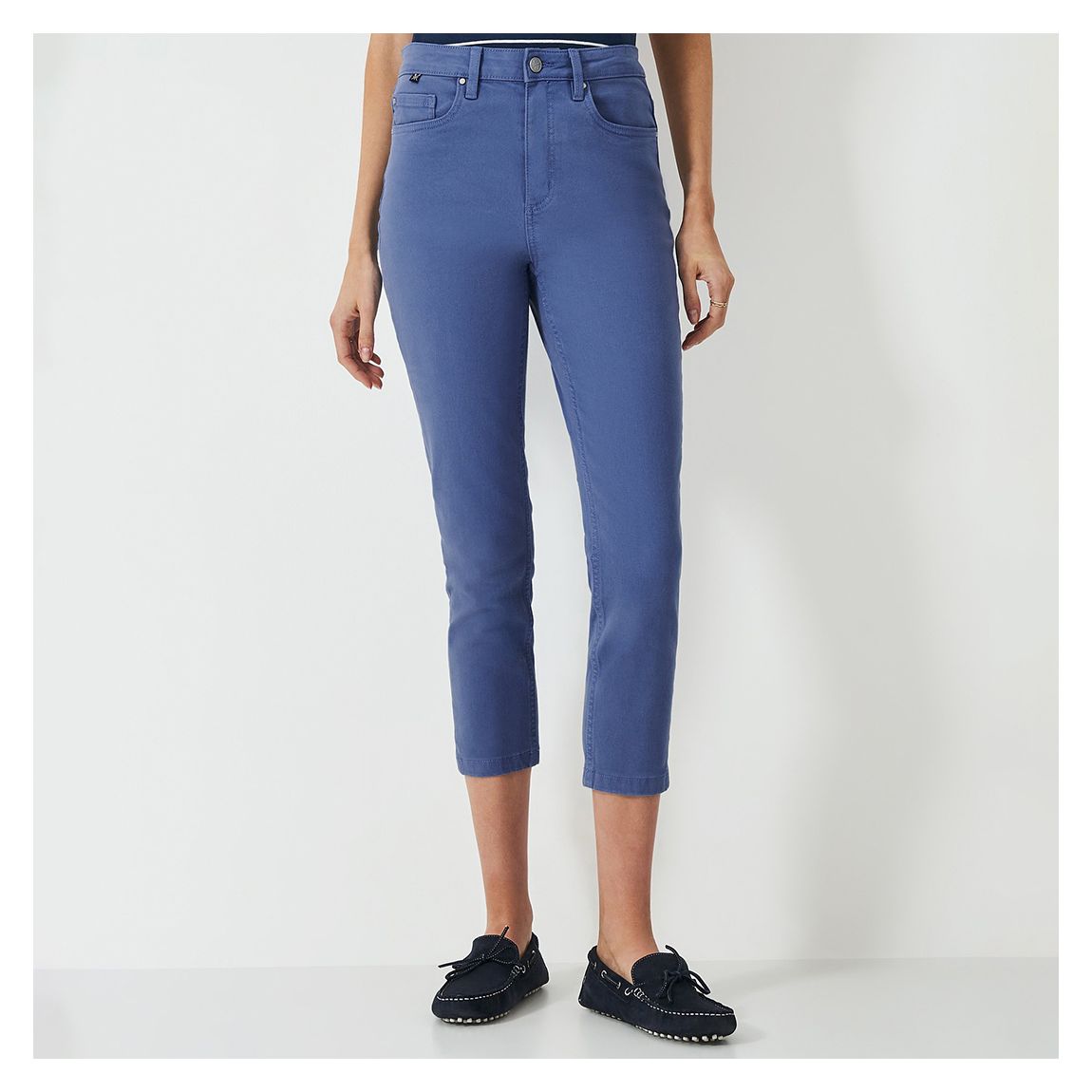Slate Blue Cropped Jean main product photo