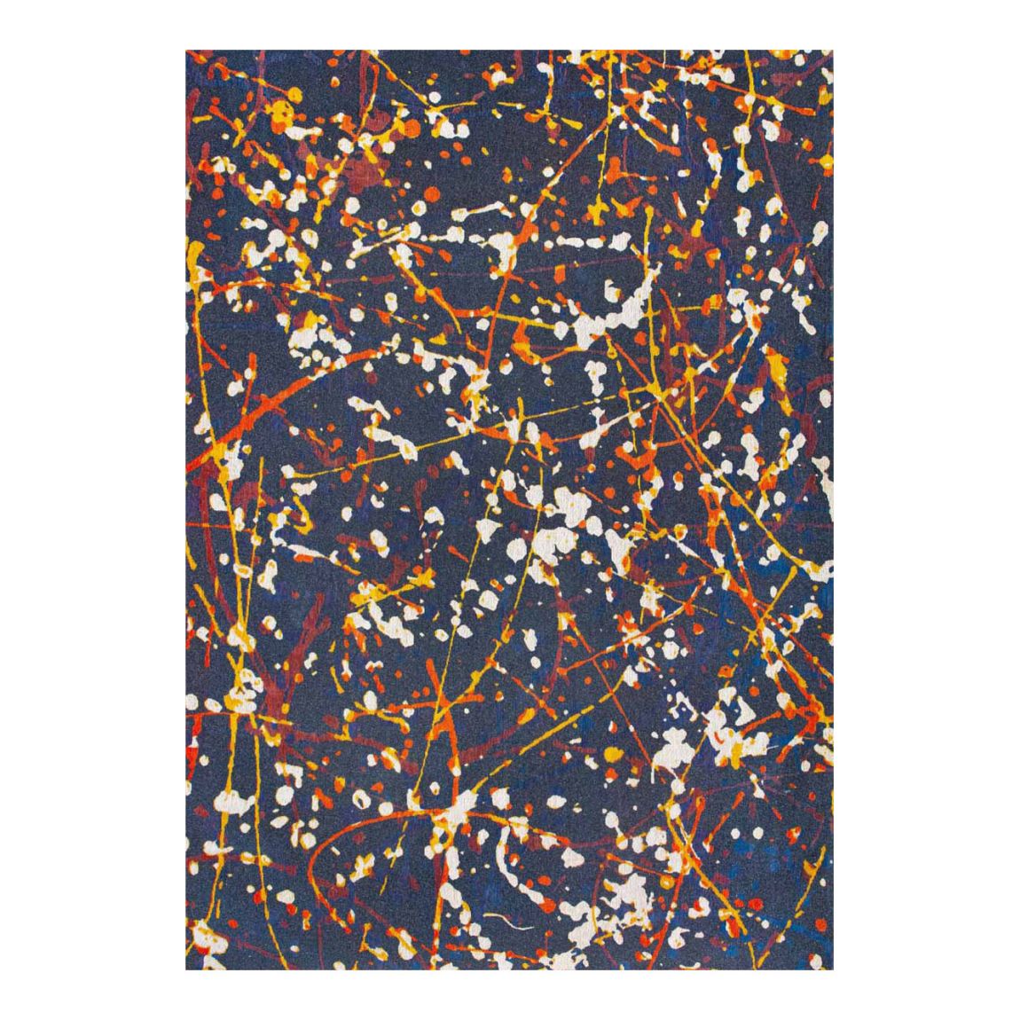 Abstract Blue Expression 140 x 200 cm Rug main product photo