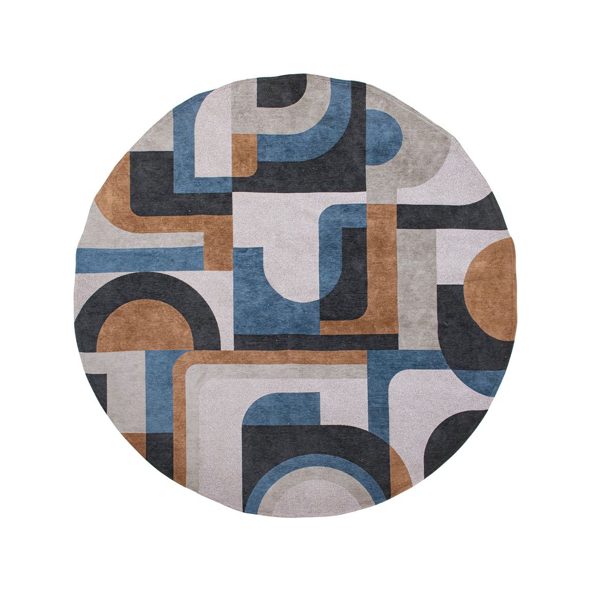Camel Blue Nuance 240 x 240 cm Rug main product photo