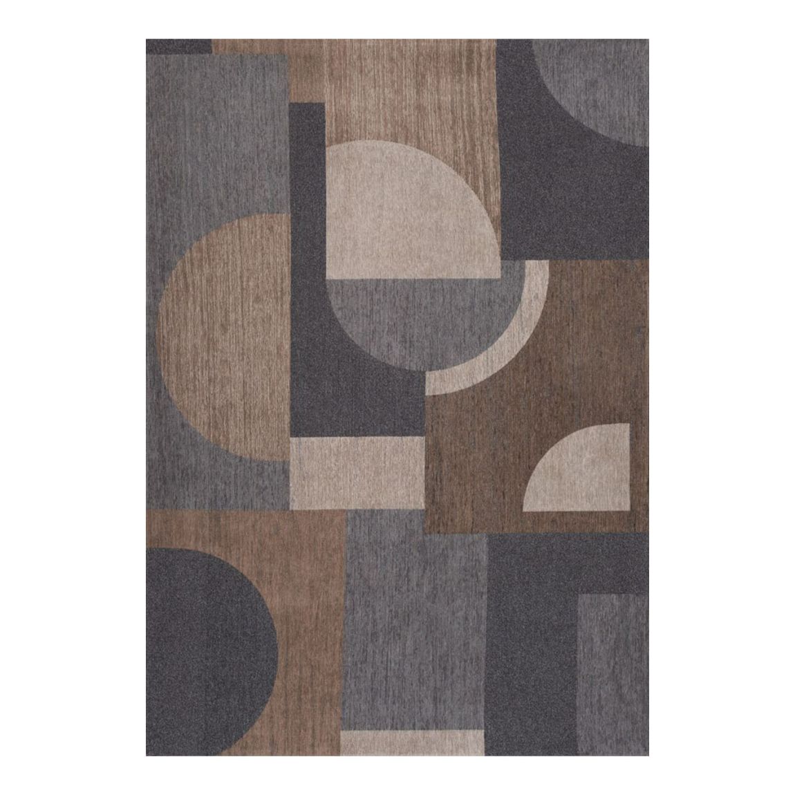 Leather Brown Bauhaus 240 x 340 cm Rug main product photo