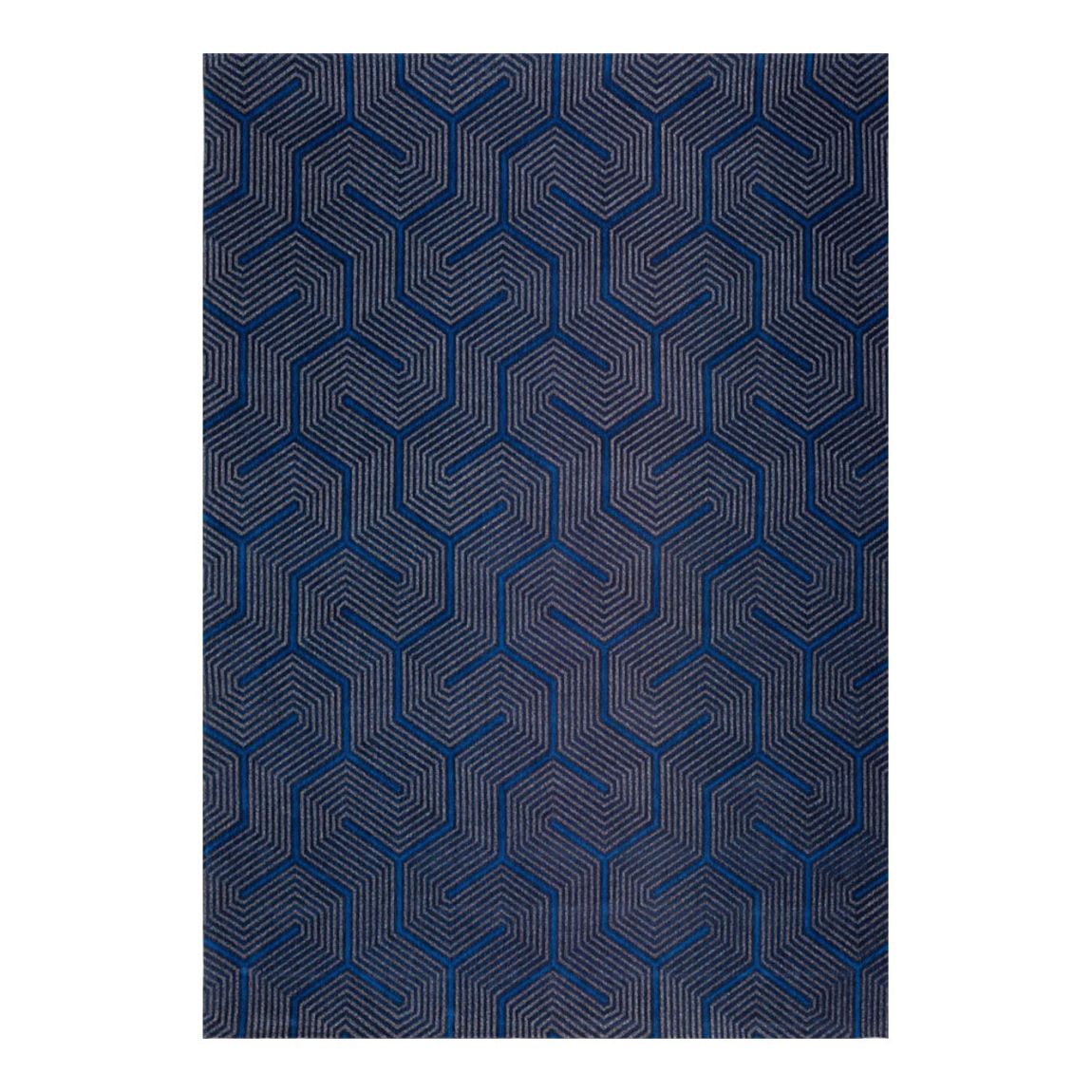 Baltic Blue Labyrinth 240 x 340 cm Rug main product photo