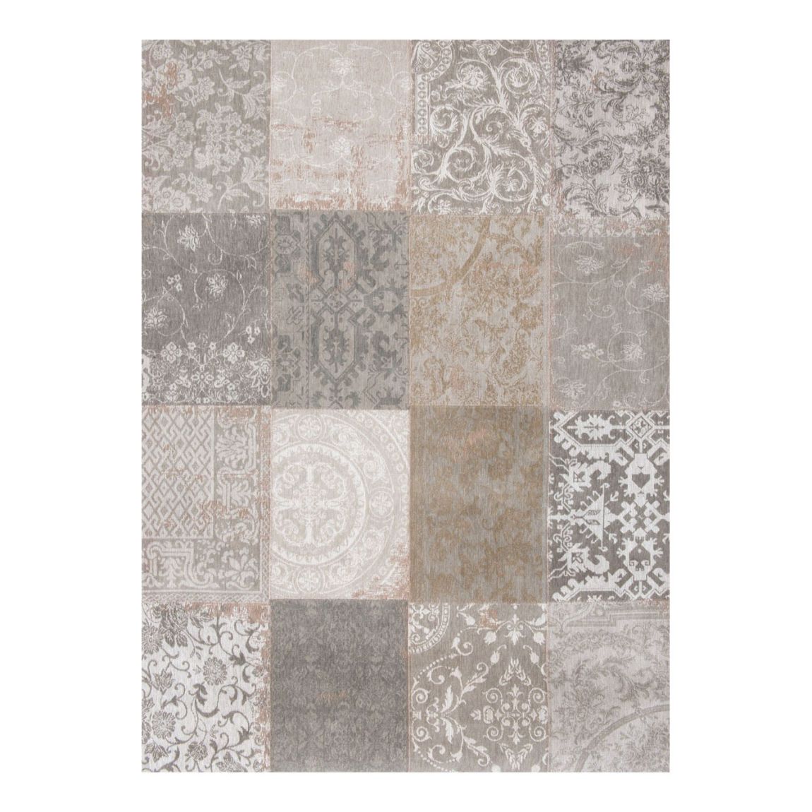 Ghent Beige Vintage Patchwork 200 x 280 cm Rug main product photo