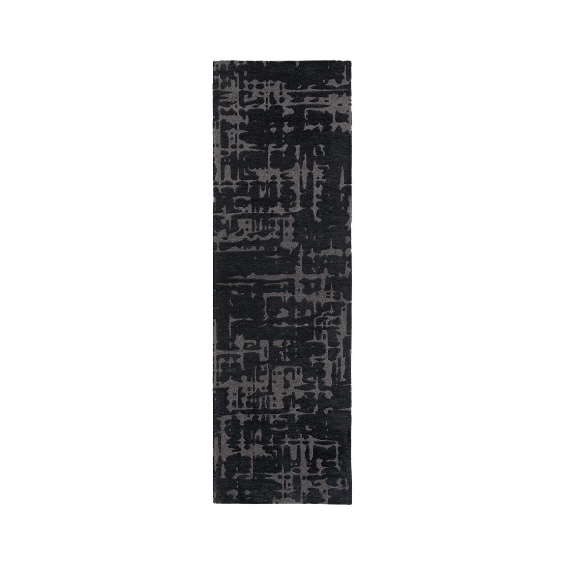 Black Water Structures 80 x 250 cm Rug main product photo