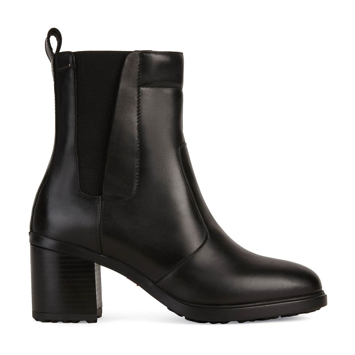 Black Leather Seralise Ankle Boot main product photo