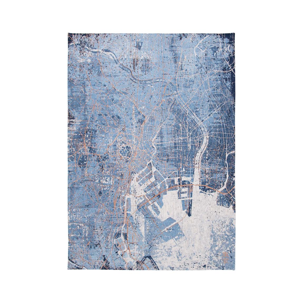 Conductive Blue Cities 170 x 240 cm Rug main product photo