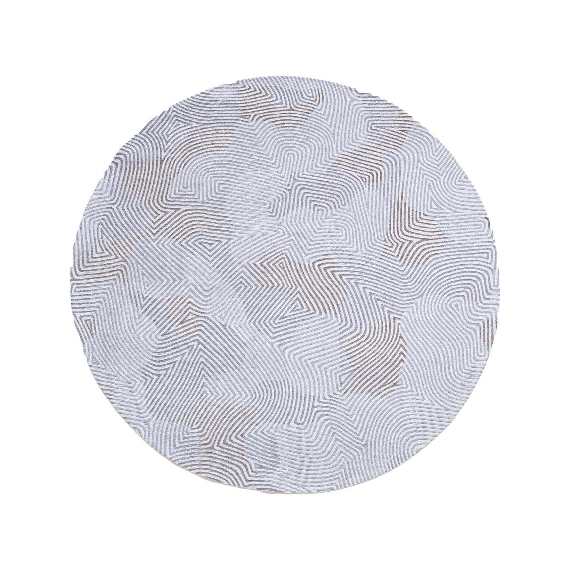 Oyster White Meditation 140 x 140 cm Rug main product photo