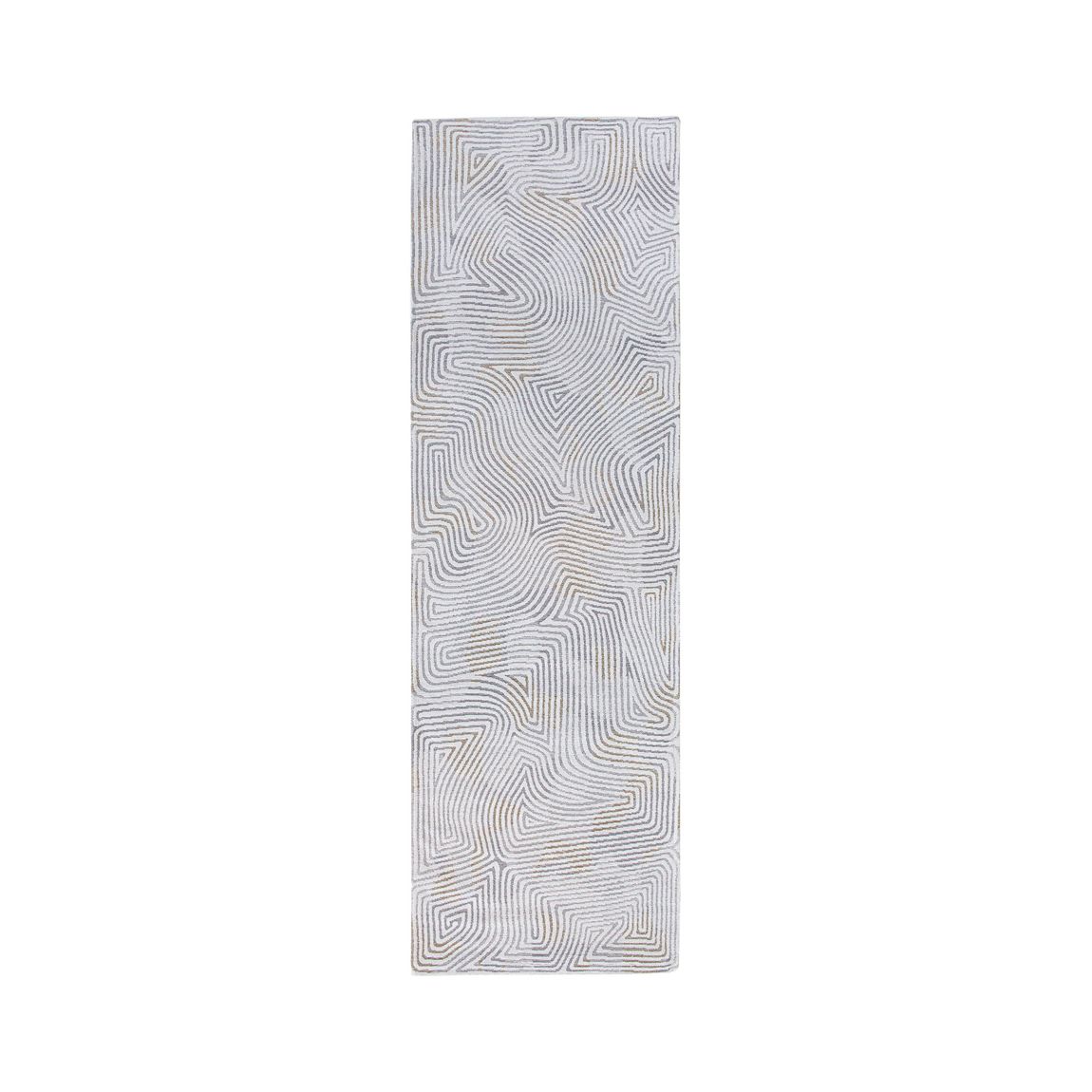 Oyster White Meditation 80 x 250 cm Rug main product photo