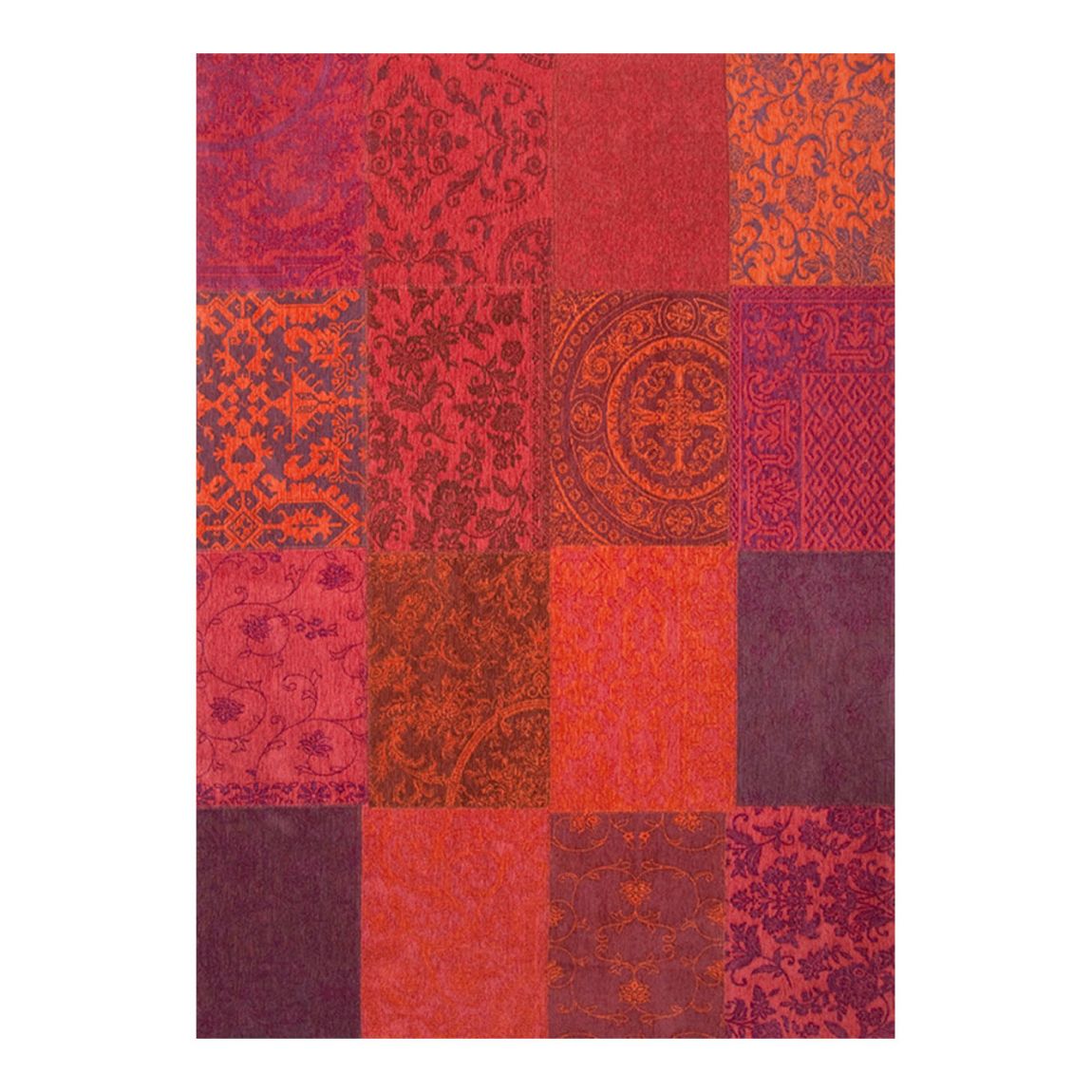 Orange Purple Vintage Patchwork 140 x 200 cm Rug main product photo