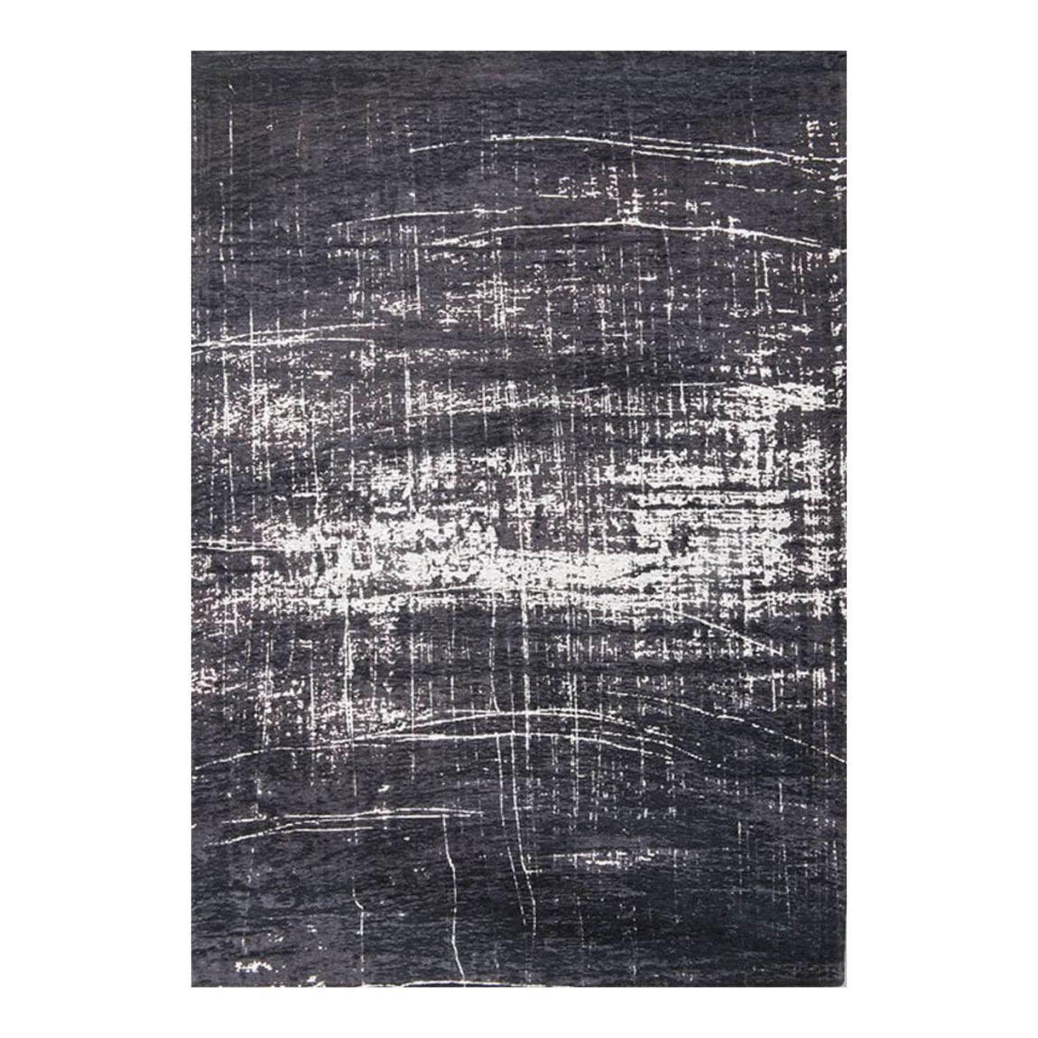 White on Black Mad Men 170 x 240 cm Rug main product photo