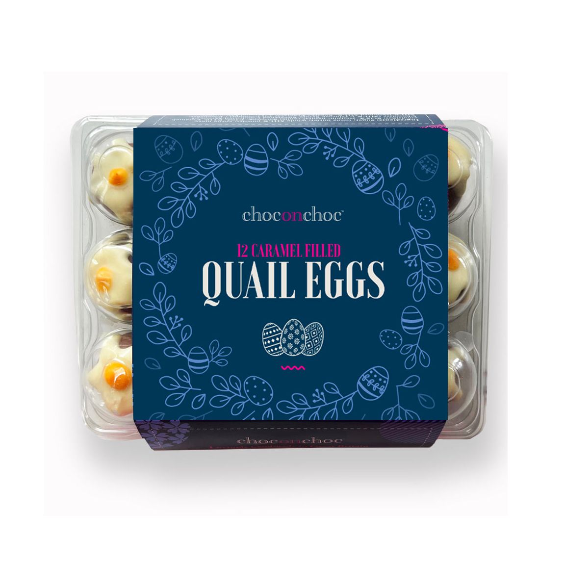 Caramel Filled Drippy Quails Eggs main product photo