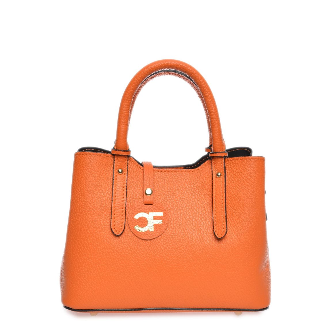 Orange Leather Handbag main product photo