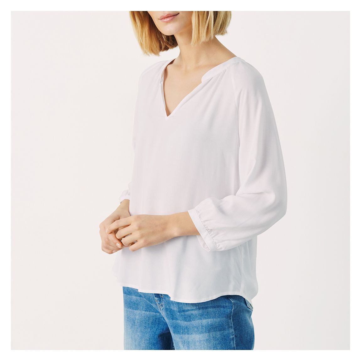 Bright White Milean Shirt main product photo