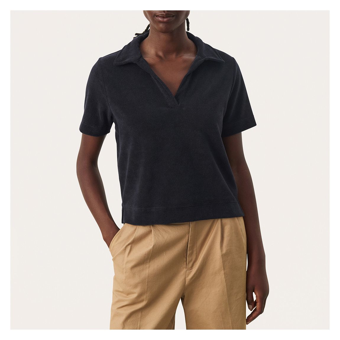 Dark Navy Giovanni Polo Shirt main product photo