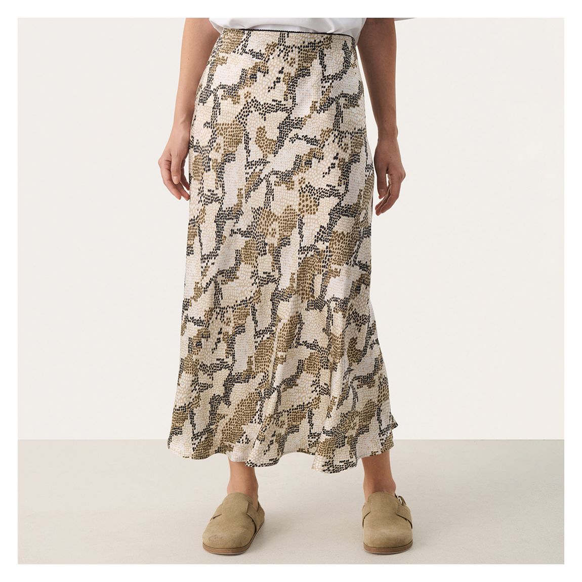 French Oak Laurina Midi Skirt main product photo