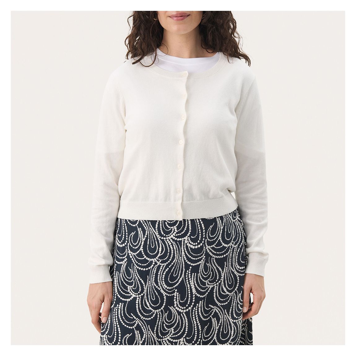 Tofu Ellamarie Cotton Cashmere Cardigan main product photo