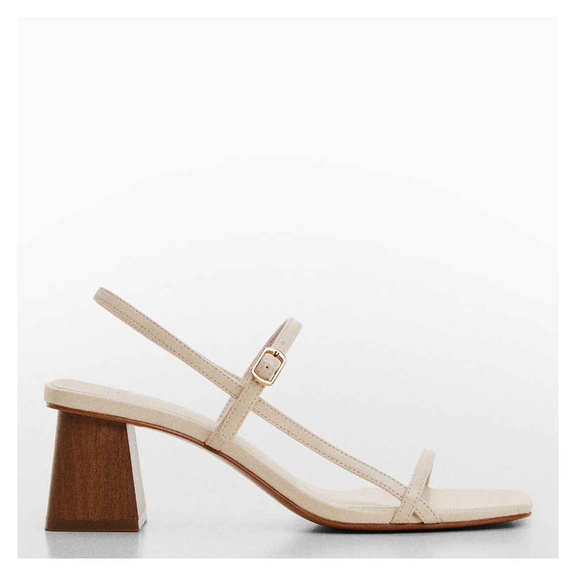 Beige Vica Heeled Sandals main product photo