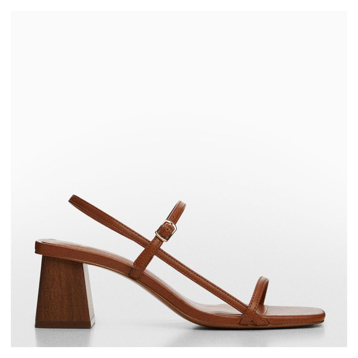 Brown Vica Heeled Sandals main product photo