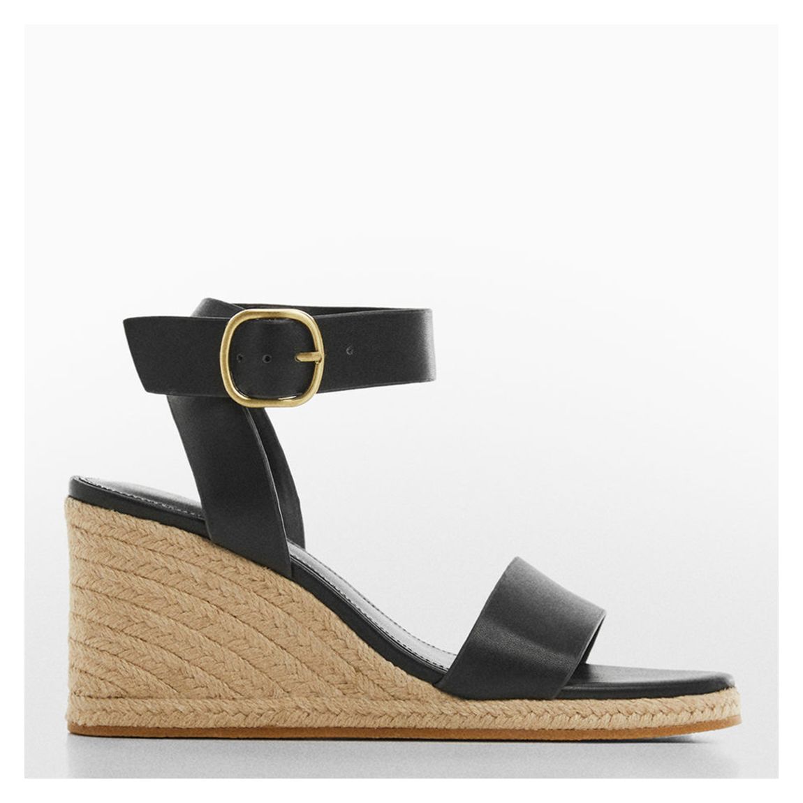 Black Patricia Wedge Espadrilles main product photo