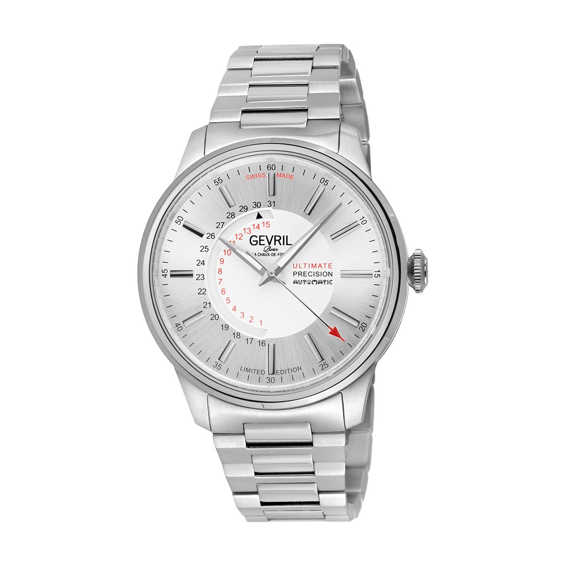 Silver Men's Guggenheim Swiss Automatic Watch main product photo