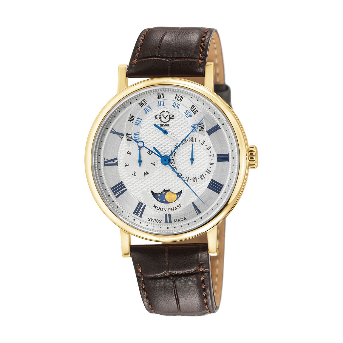 Gold Men's Maestro Swiss Quartz Watch main product photo