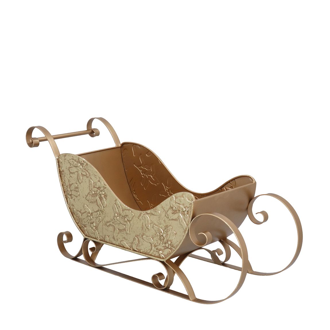 Gold Metal Sleigh, Large main product photo