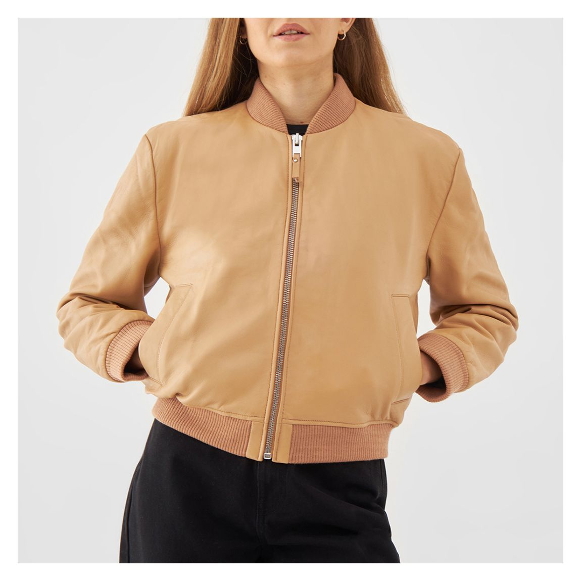 Camel Luna Bomber Jacket main product photo