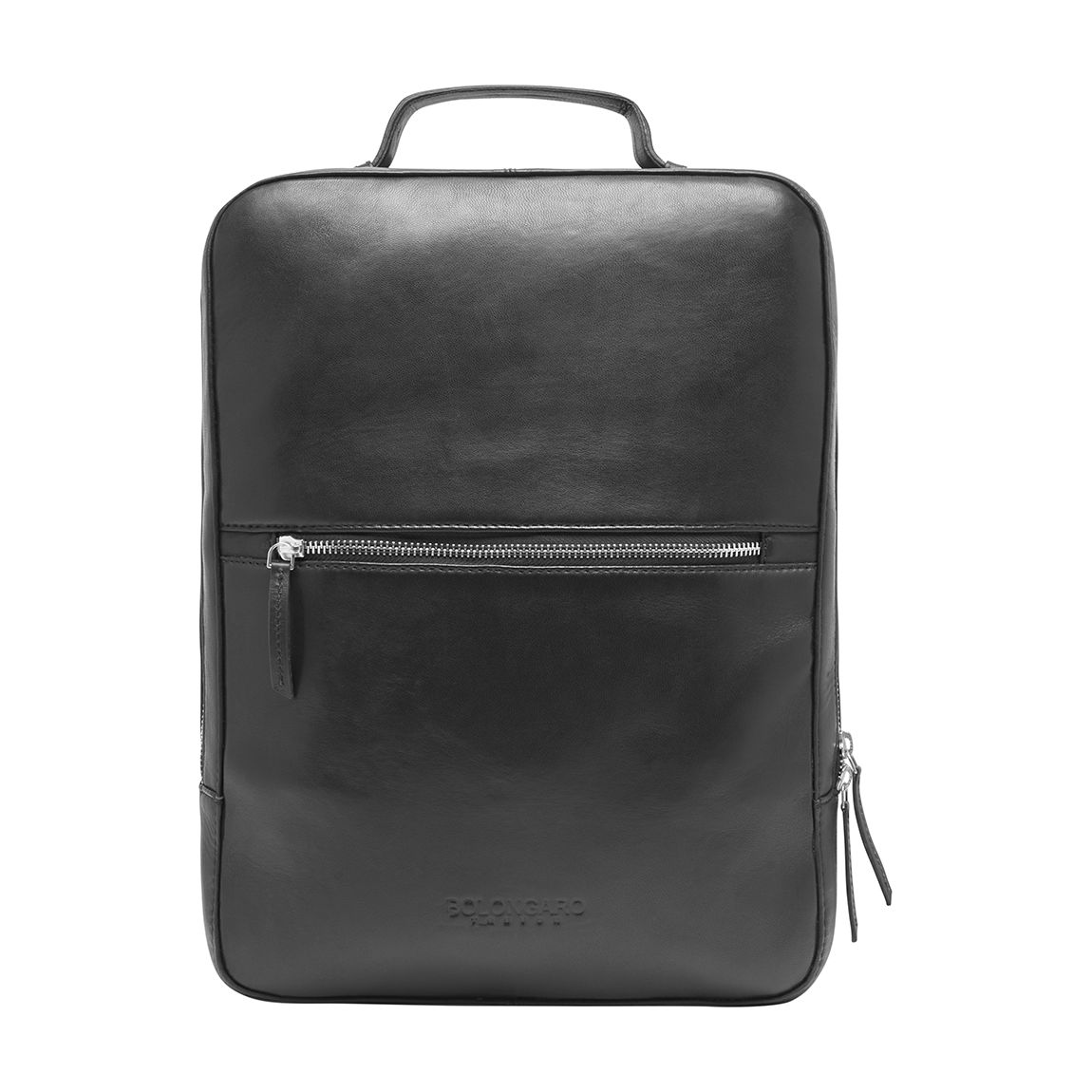 Black Square Nova Leather Rucksack main product photo