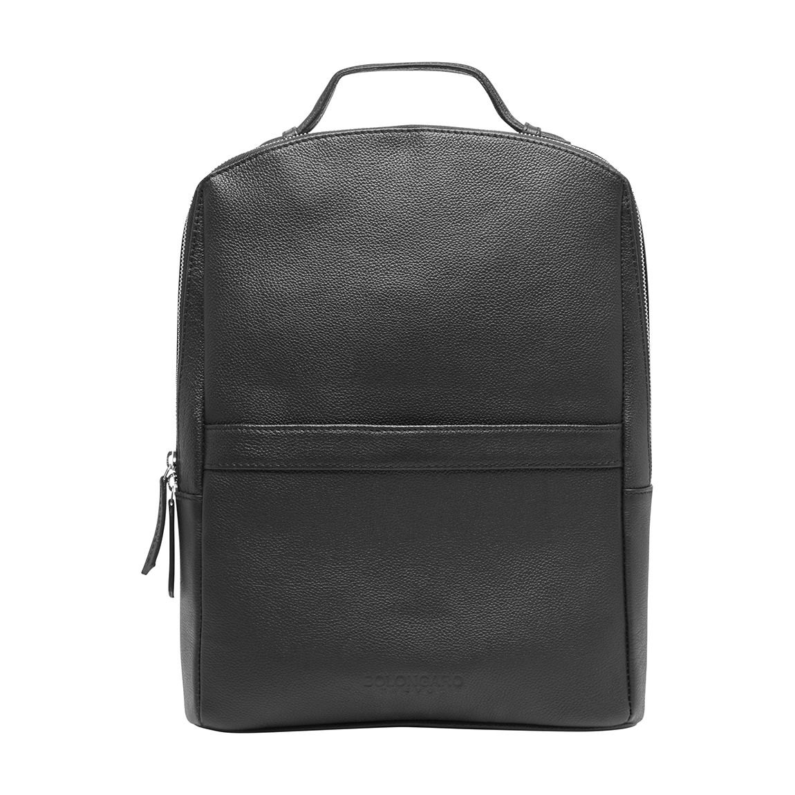 Black Gain Leather Rucksack main product photo