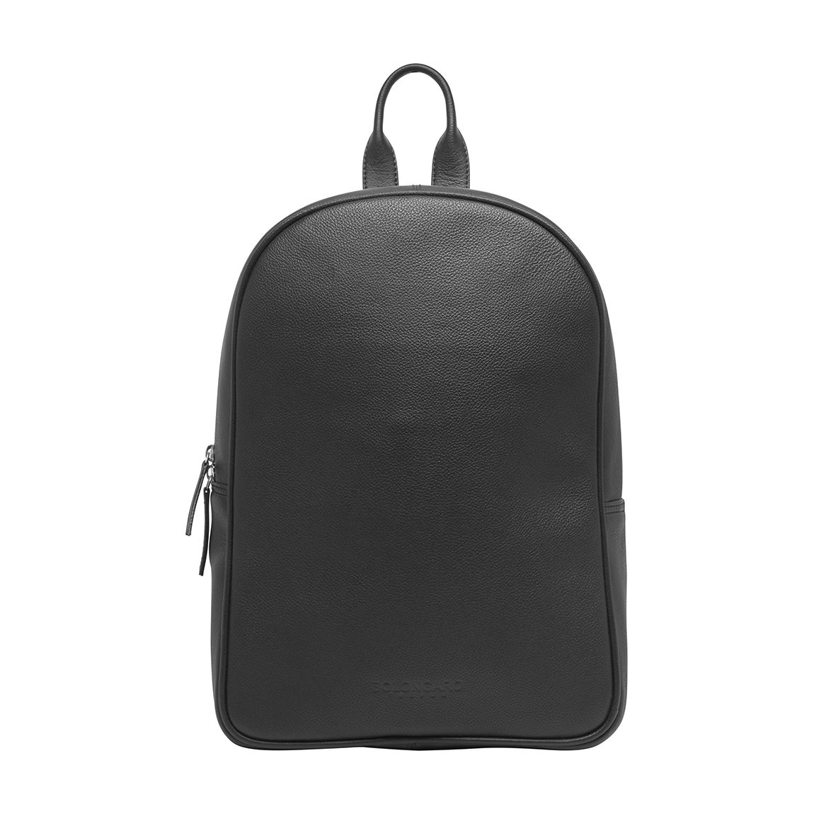 Black Seamless Leather Rucksack main product photo
