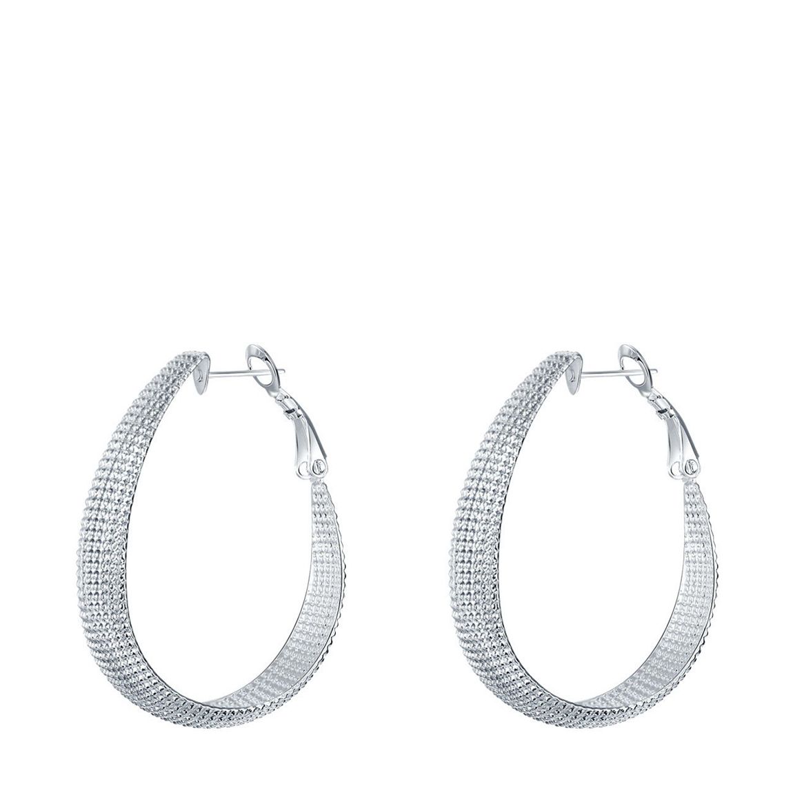 Silver Plated Hoop Earrings main product photo