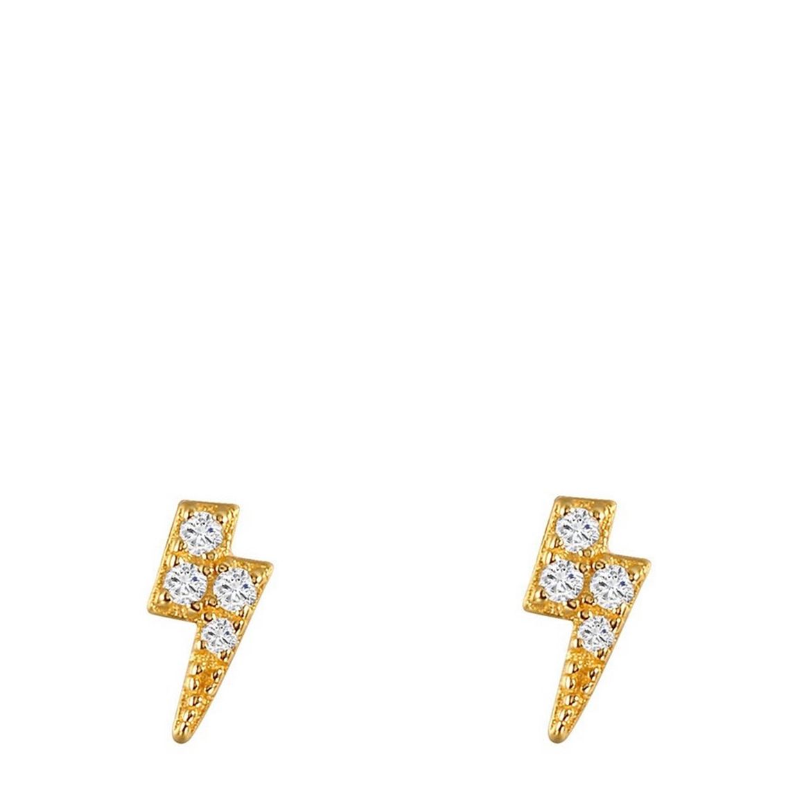 Gold Plated Earrings with Swarovski Crystals main product photo