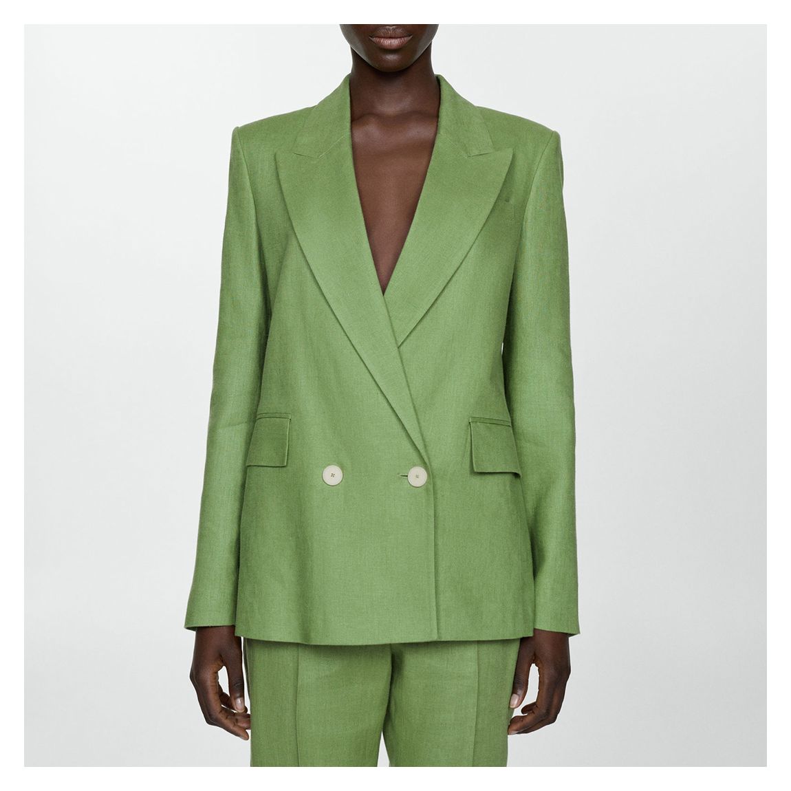 Sage Green Tailored Blazer main product photo