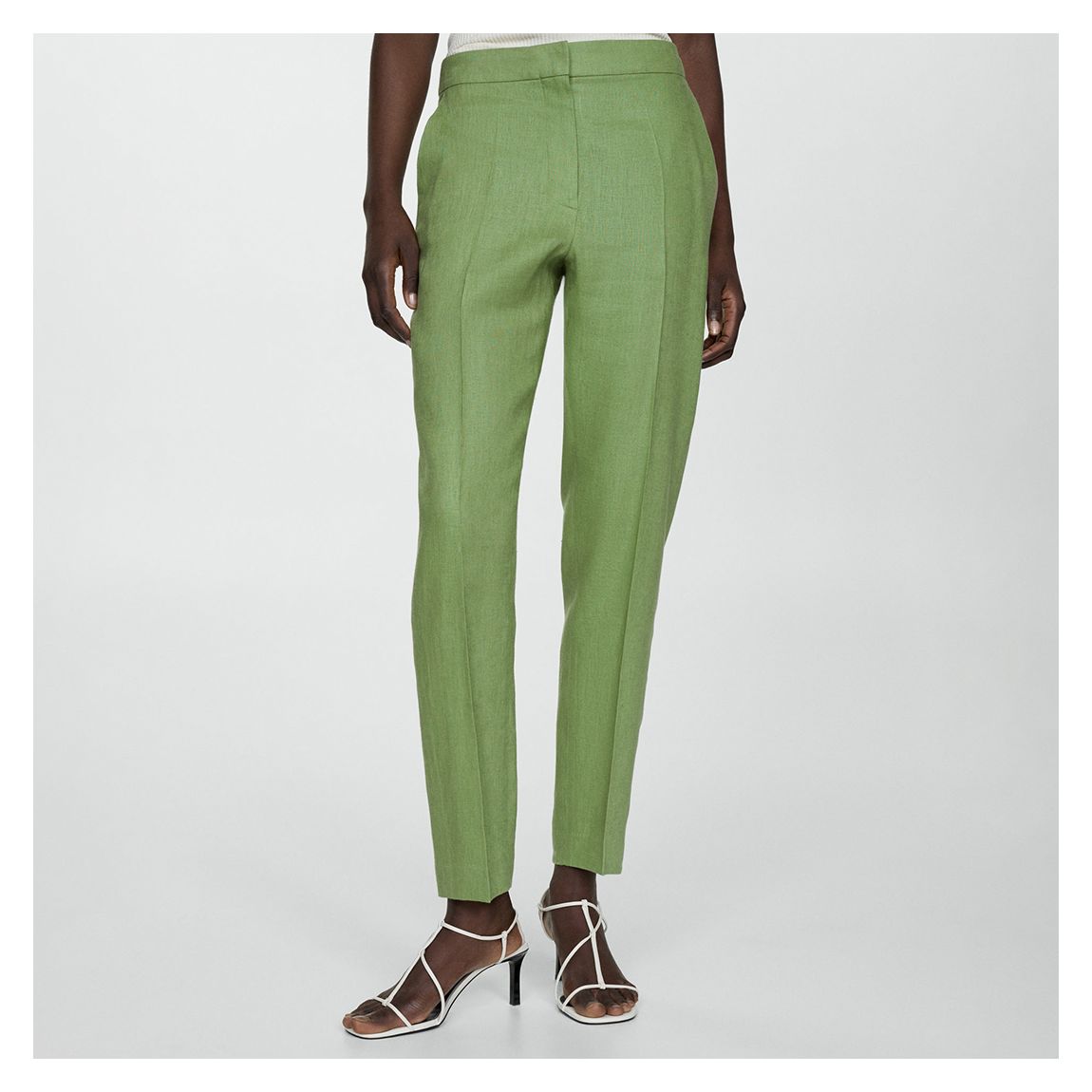 Sage Green Tailored Trouser main product photo