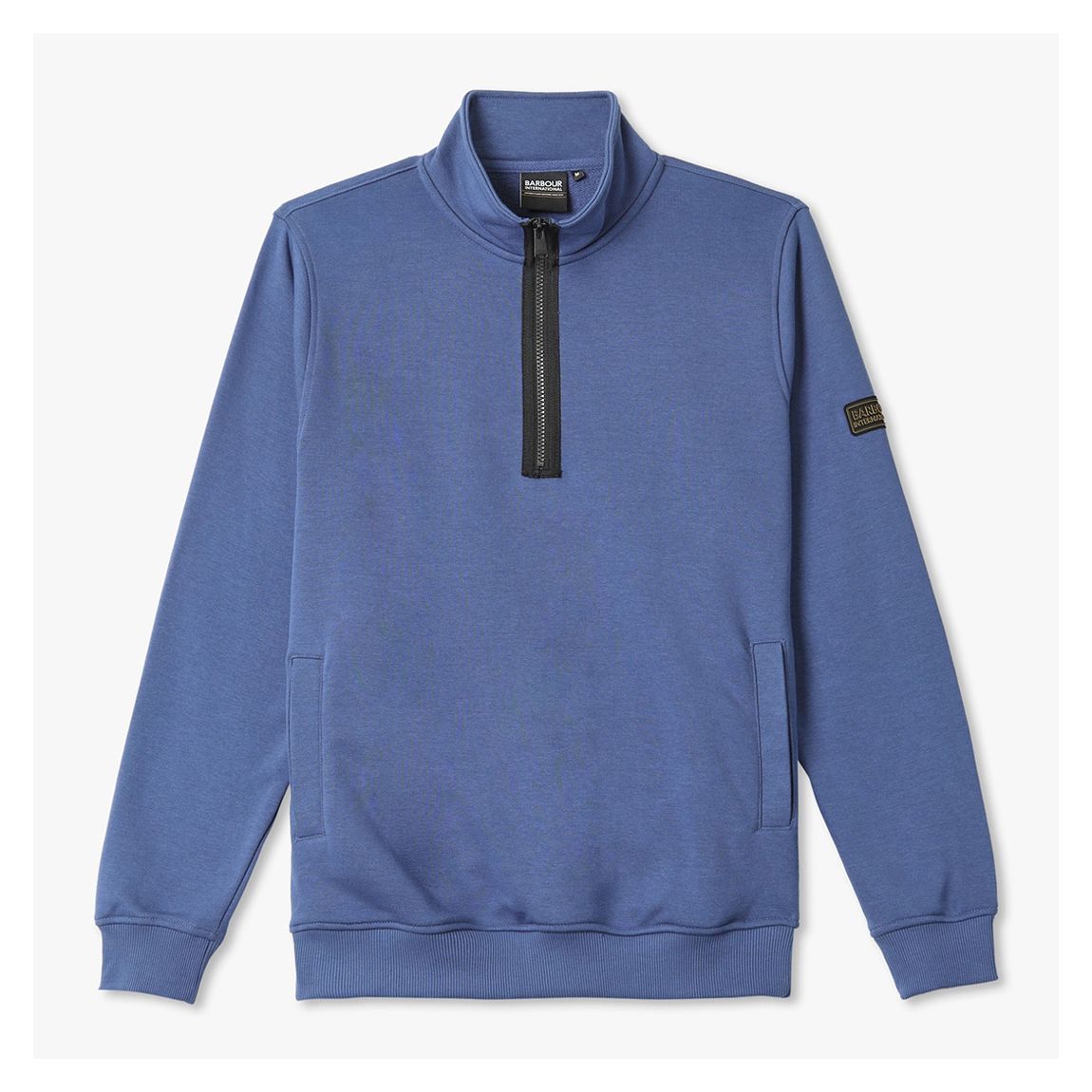 Blue Outline Funnel Neck Sweat main product photo