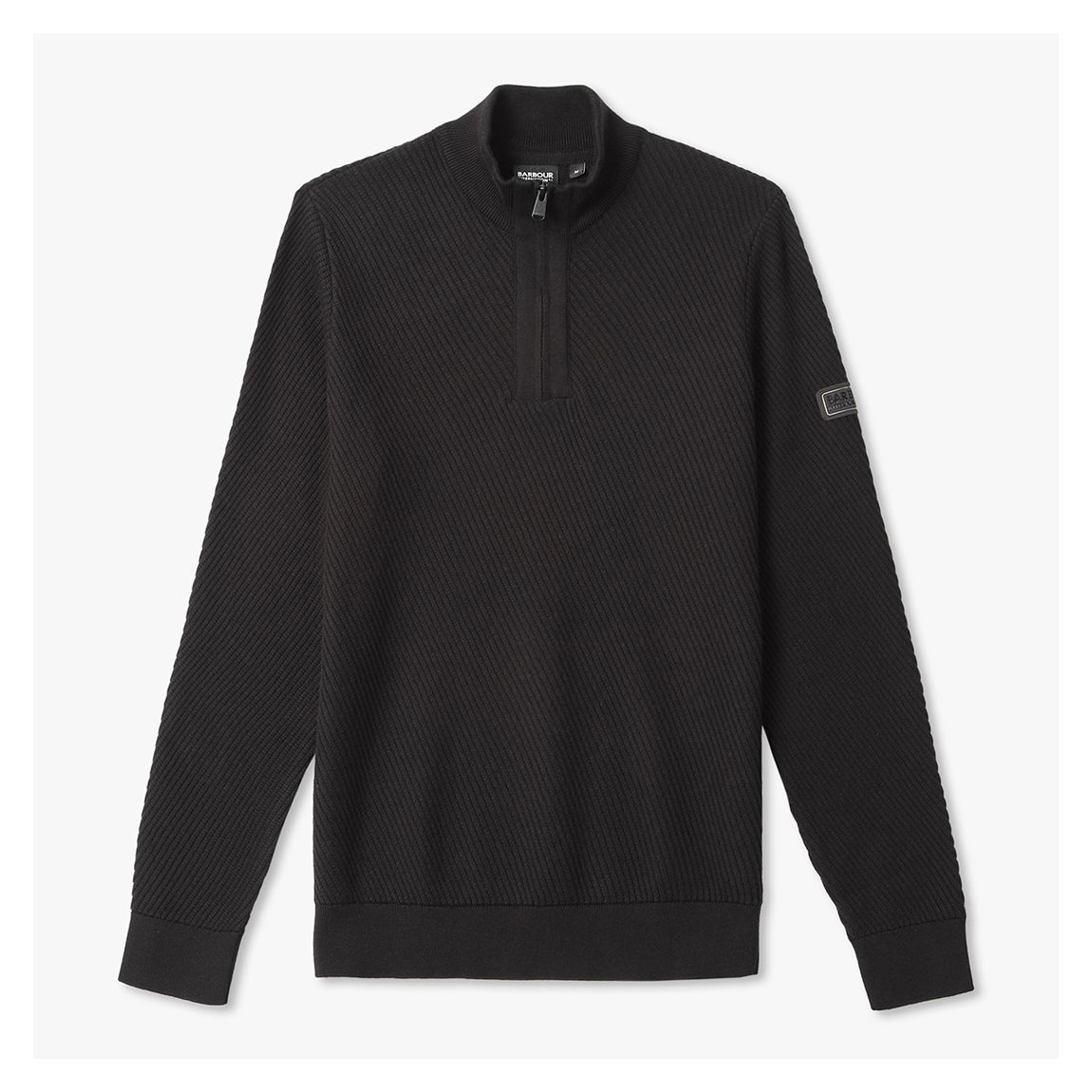 Black Dune Funnel Neck Jumper main product photo