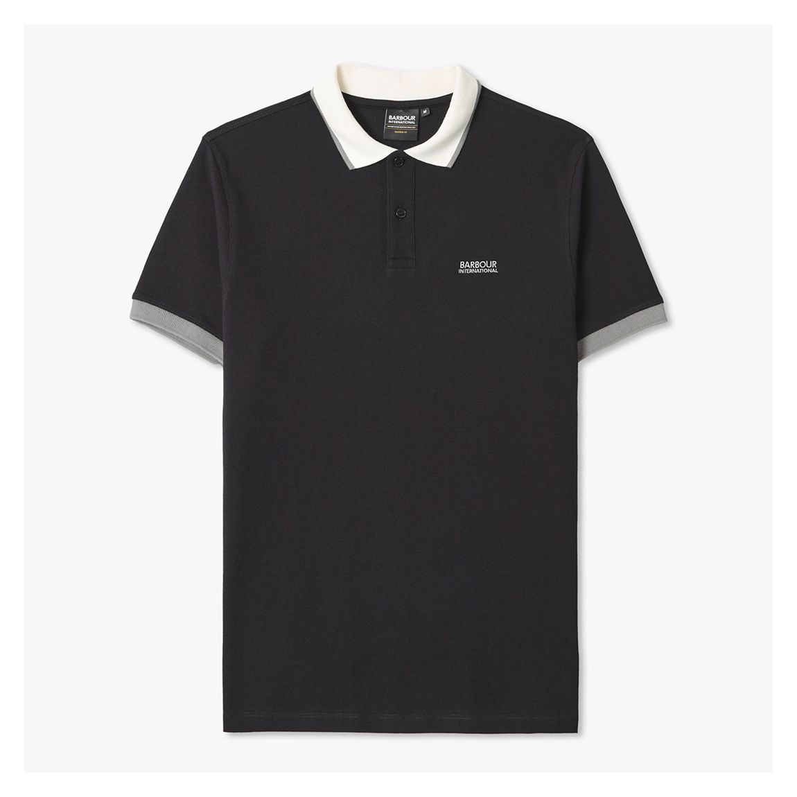 Black Howall Polo Shirt main product photo